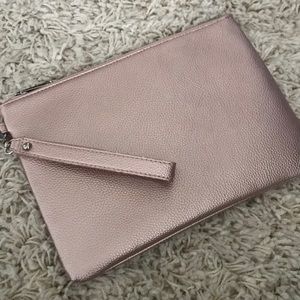 Oversized Rose Gold Wristlet
